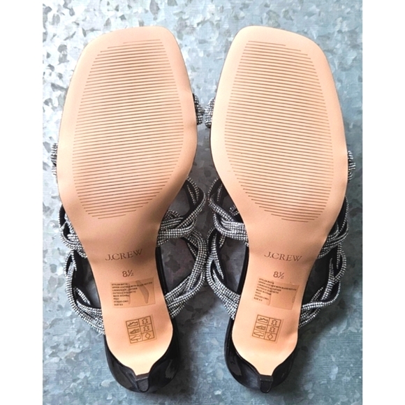 J.Crew Zadie strappy kitten heels with crystals - Picture 8 of 10